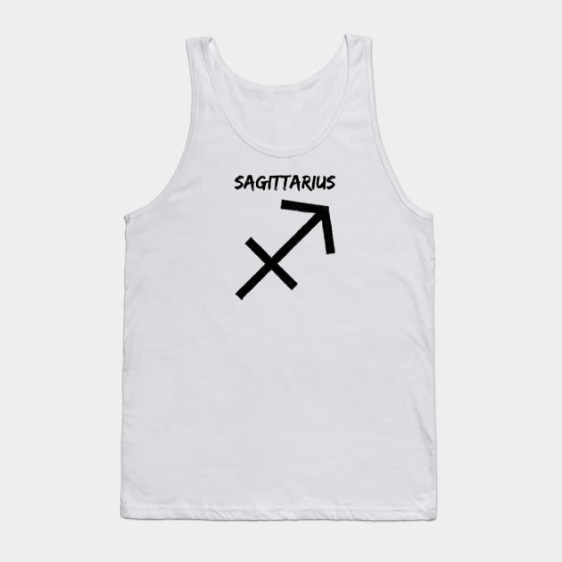 SAGITTARIUS IN OIL Tank Top by jcnenm